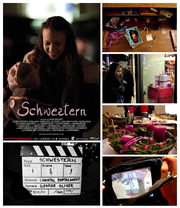 Ausstattung und Plakatgestaltung für den Kurzfilm "Schwestern" für die London Film School